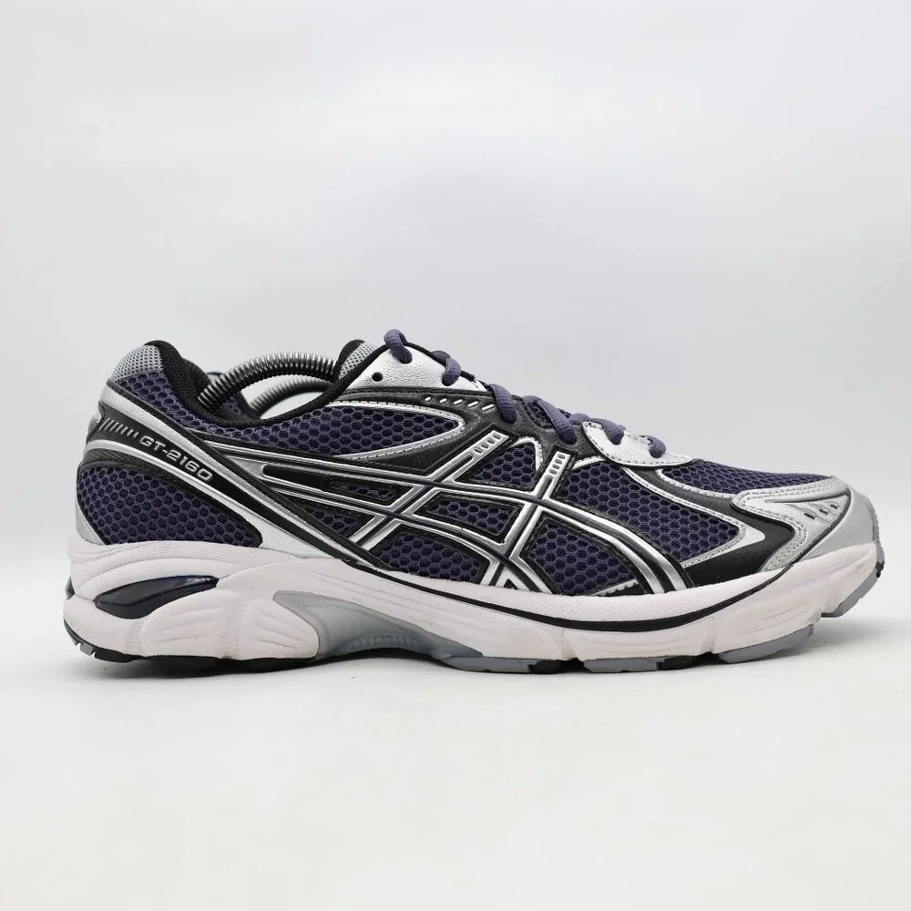 ASICS GT 2160 Men's Size 11.5 Indigo Fog Pure Silver Athletic Running Sneakers